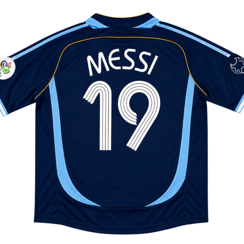 Argentina retro 2006 con Dorsal y Parche