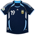 Argentina retro 2006 con Dorsal y Parche